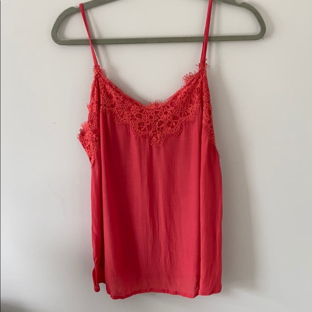Lace trimmed camisole